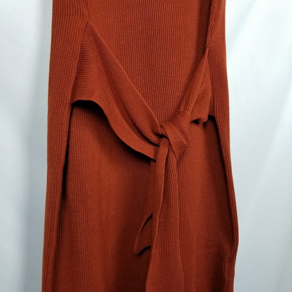 ZARA knit Ribbed sweater dress - Picture 2 of 6